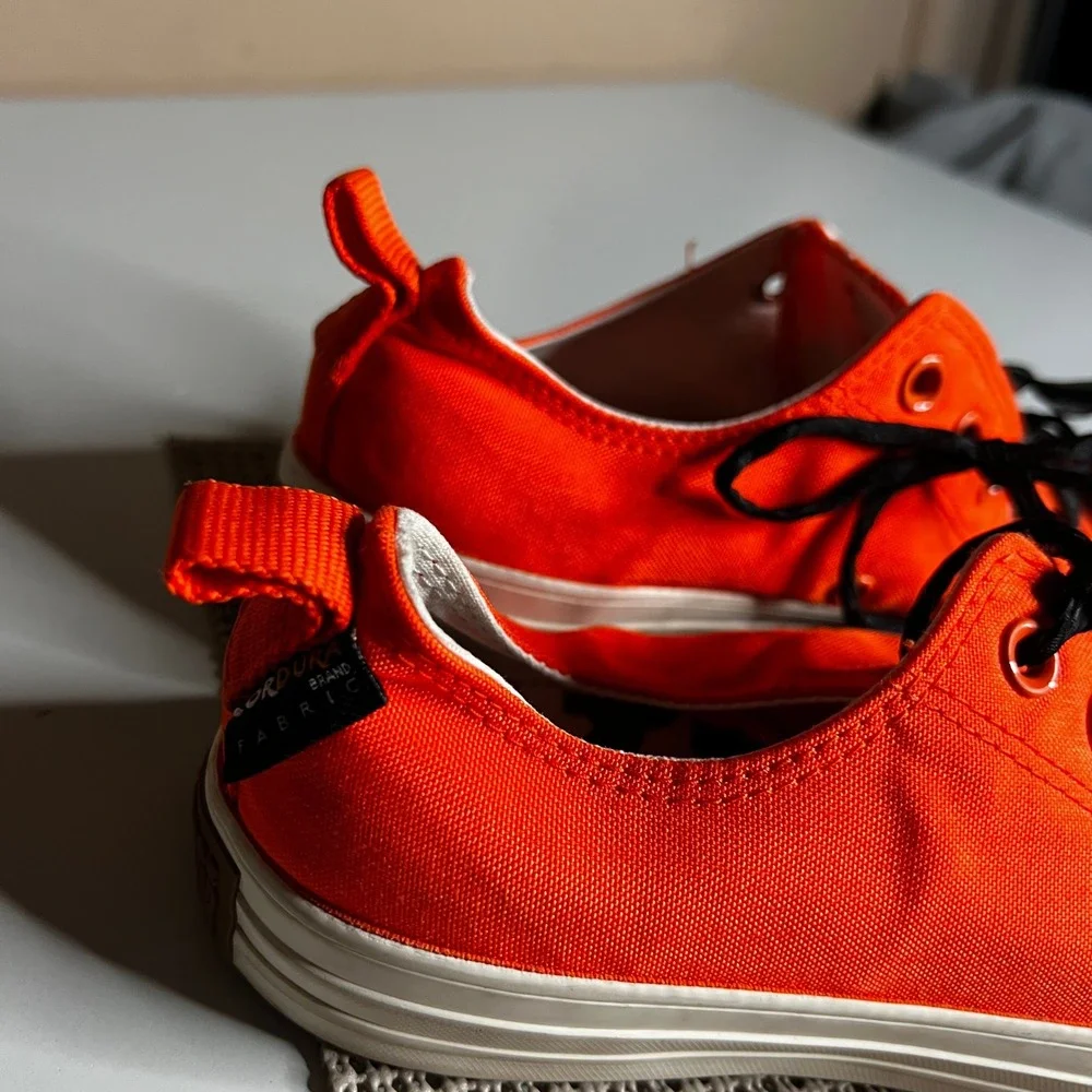 Converse Chuck Taylor All Star Orange Camo Lining Low Top Sneakers 161435F